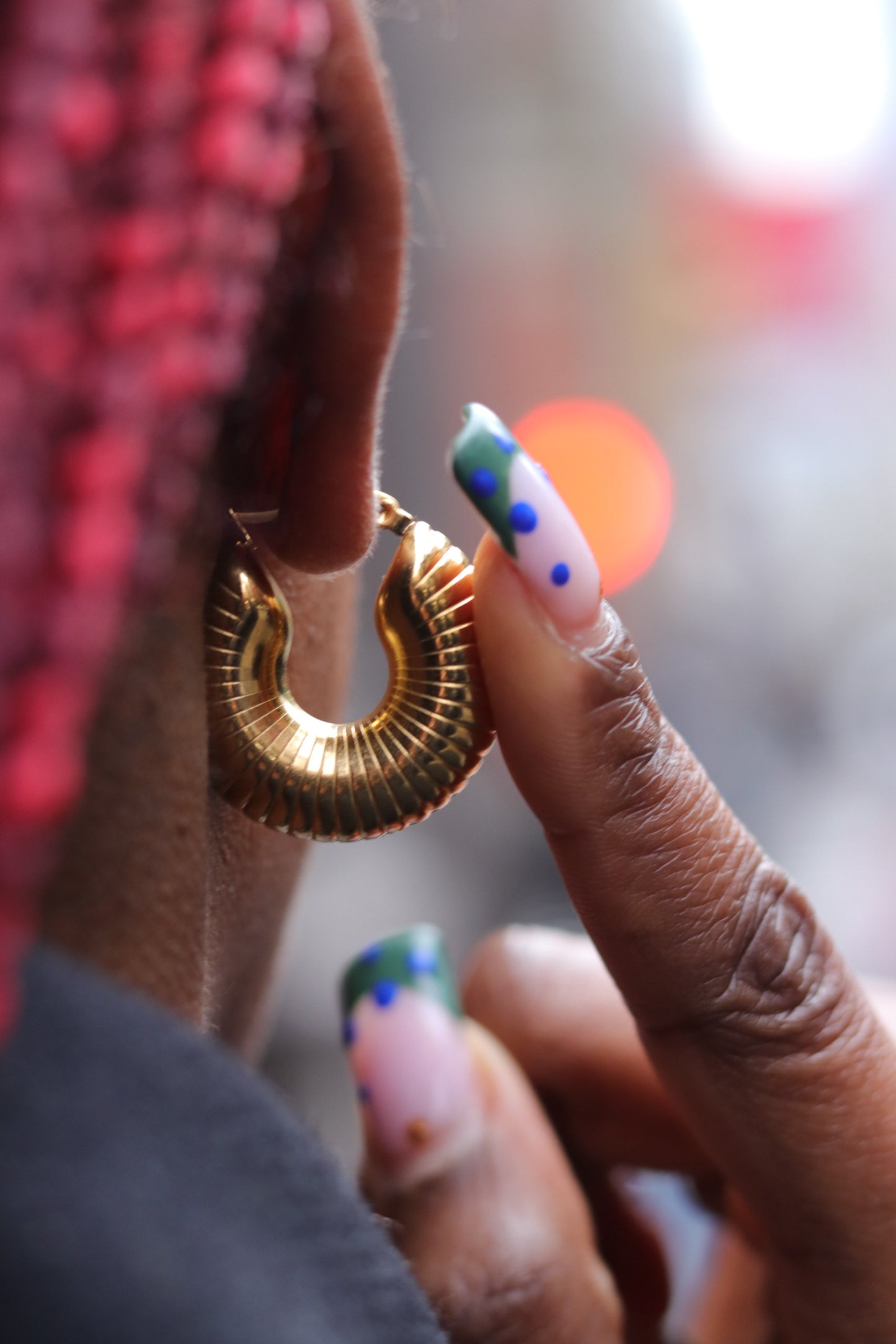 Brass Hoops