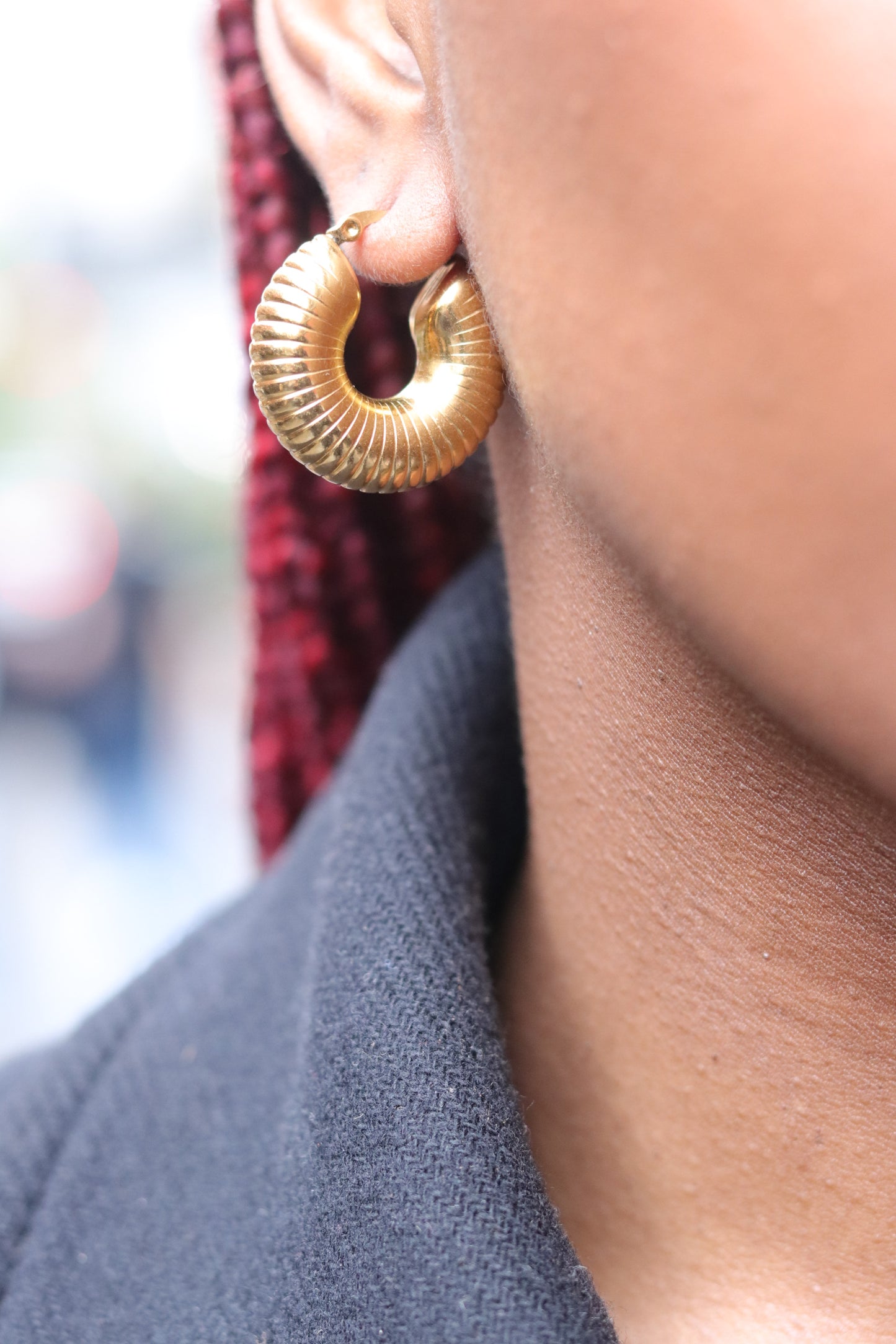 Brass Hoops