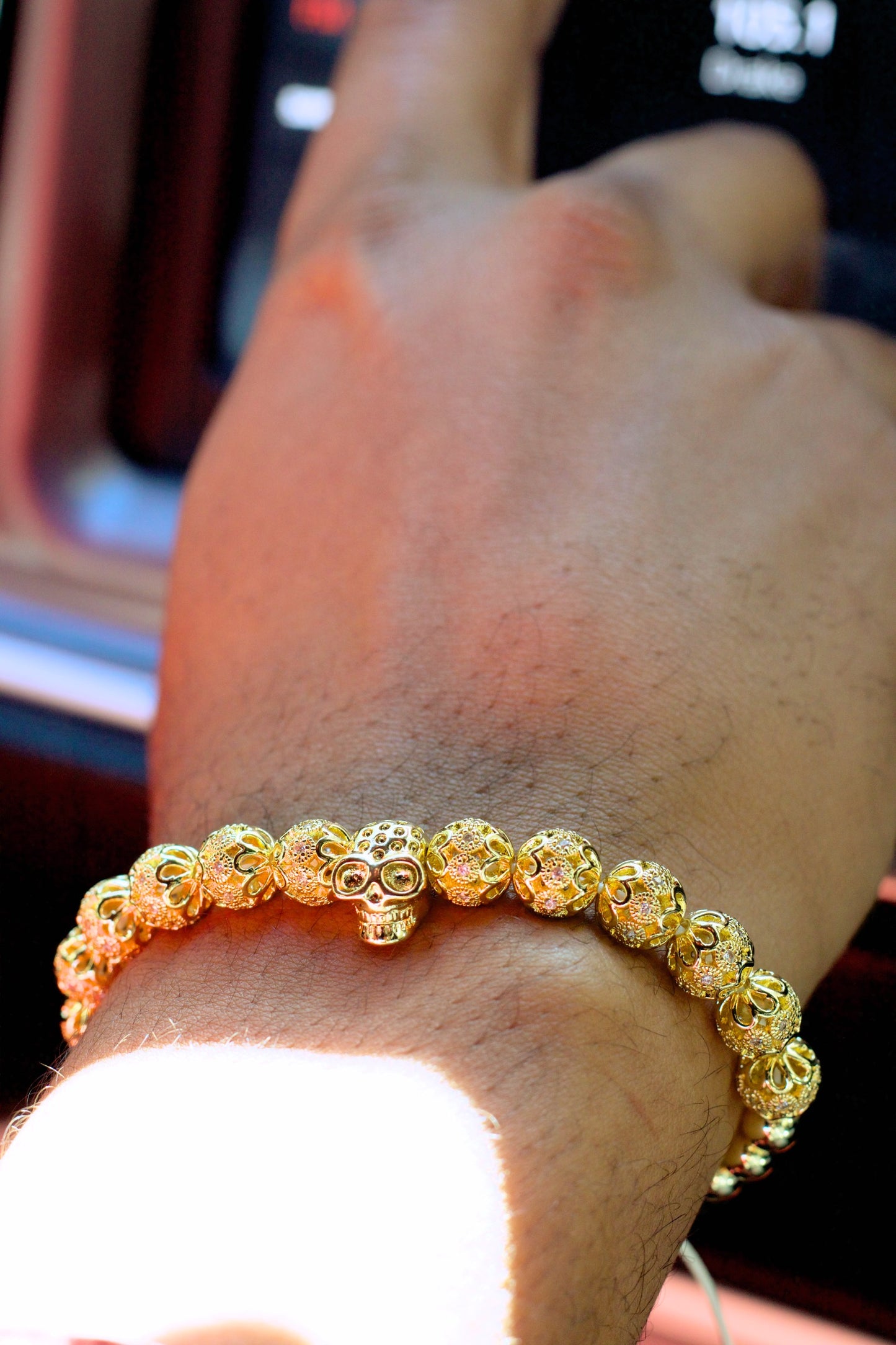 Gold Skull