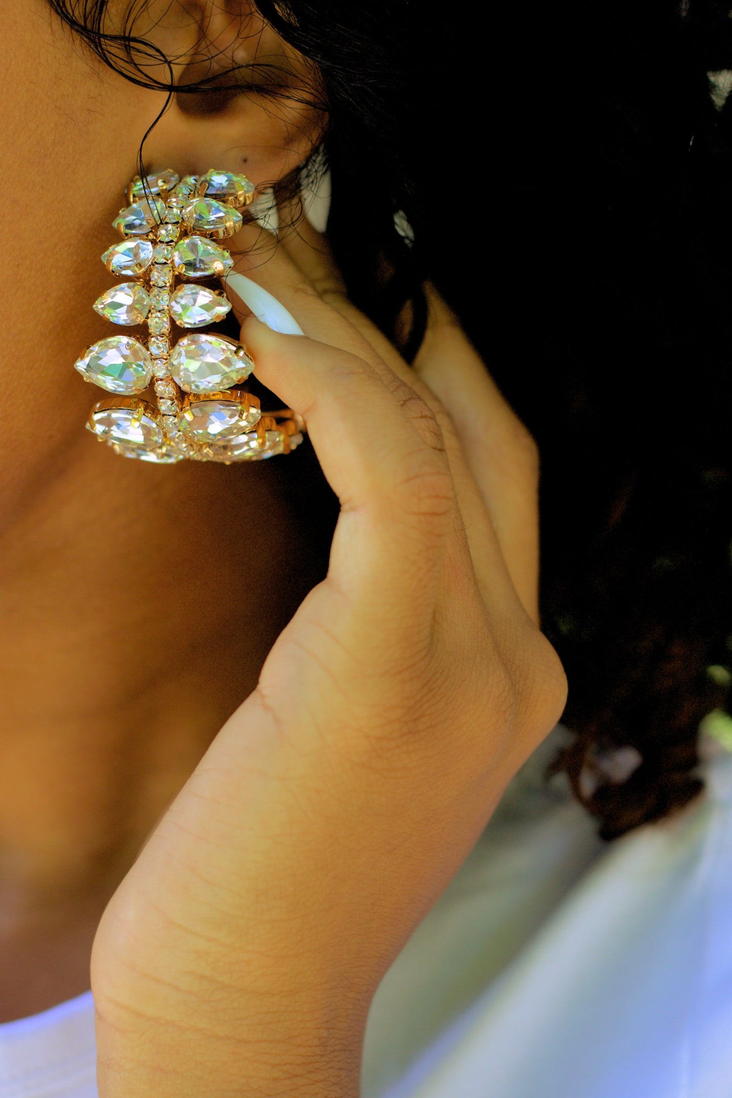 Gorgeous Half Hoops