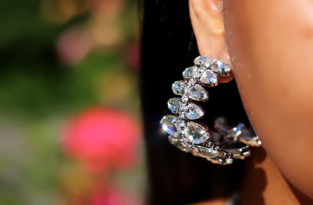Gorgeous Half Hoops