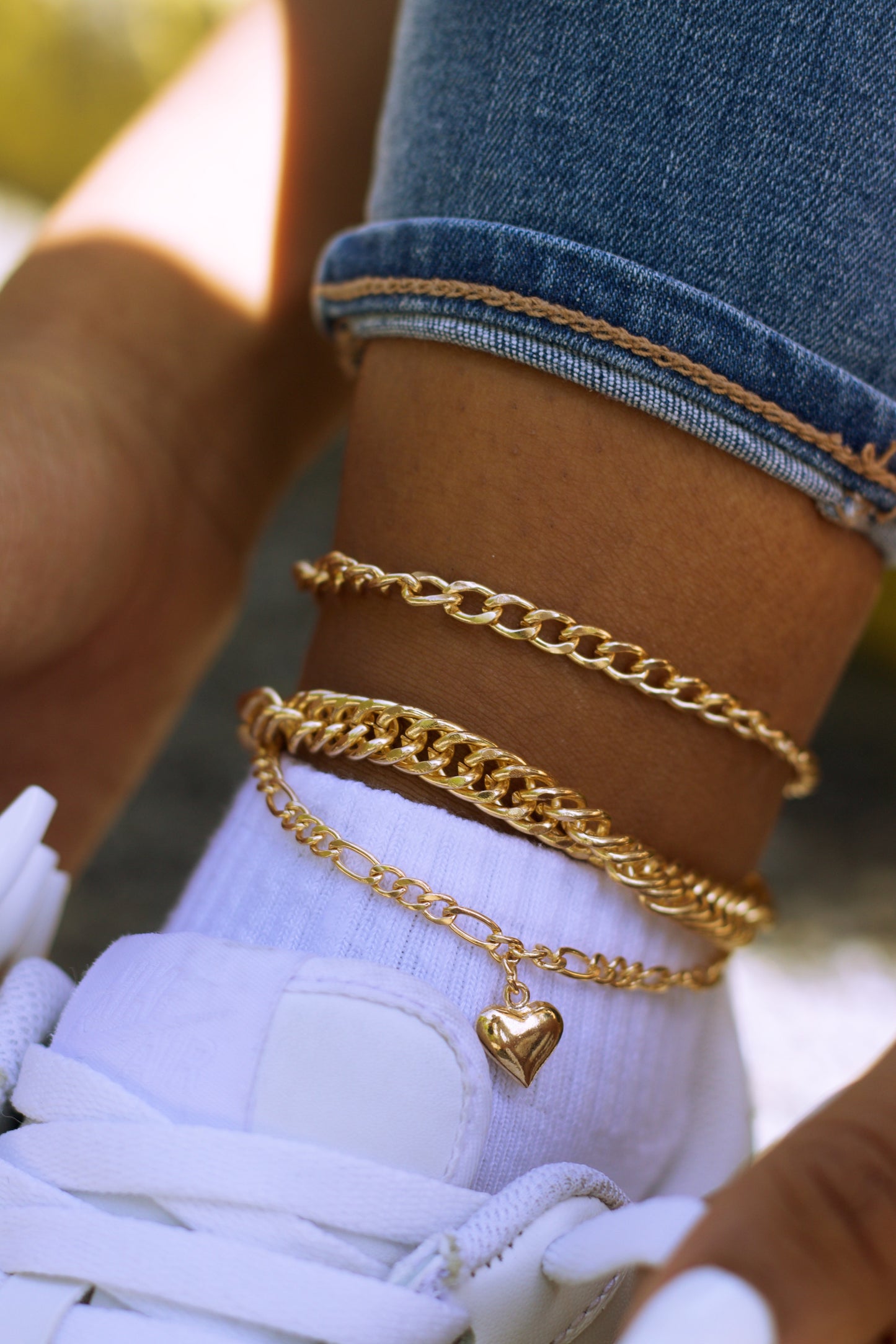 Heart Anklet