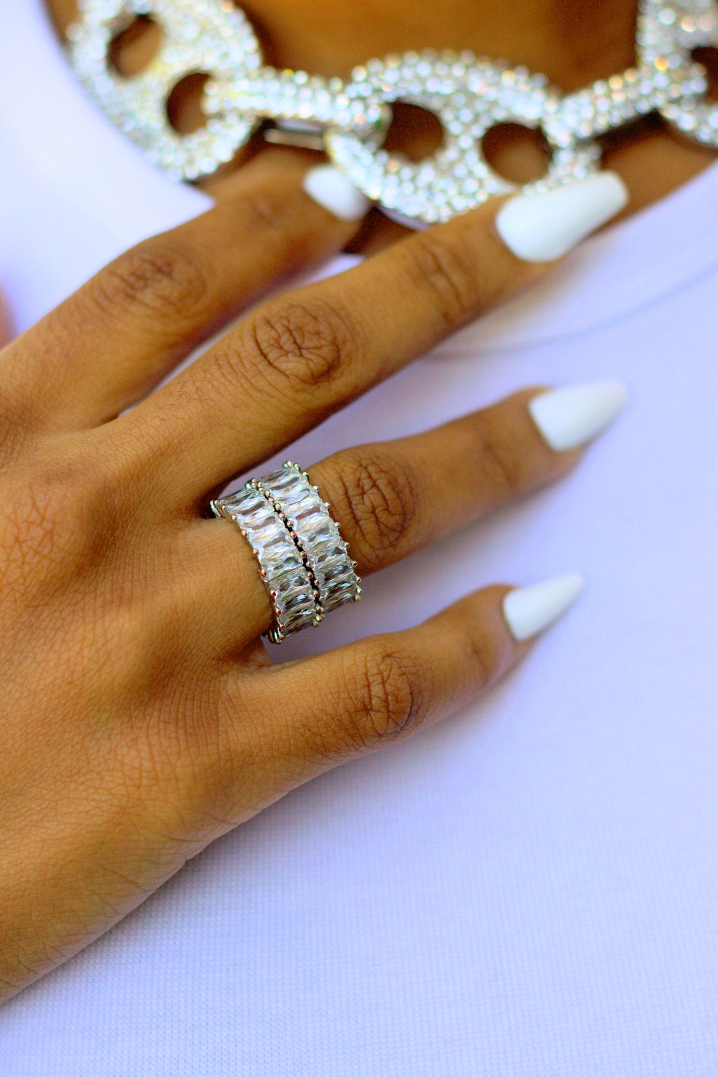 Icy Baguette Band
