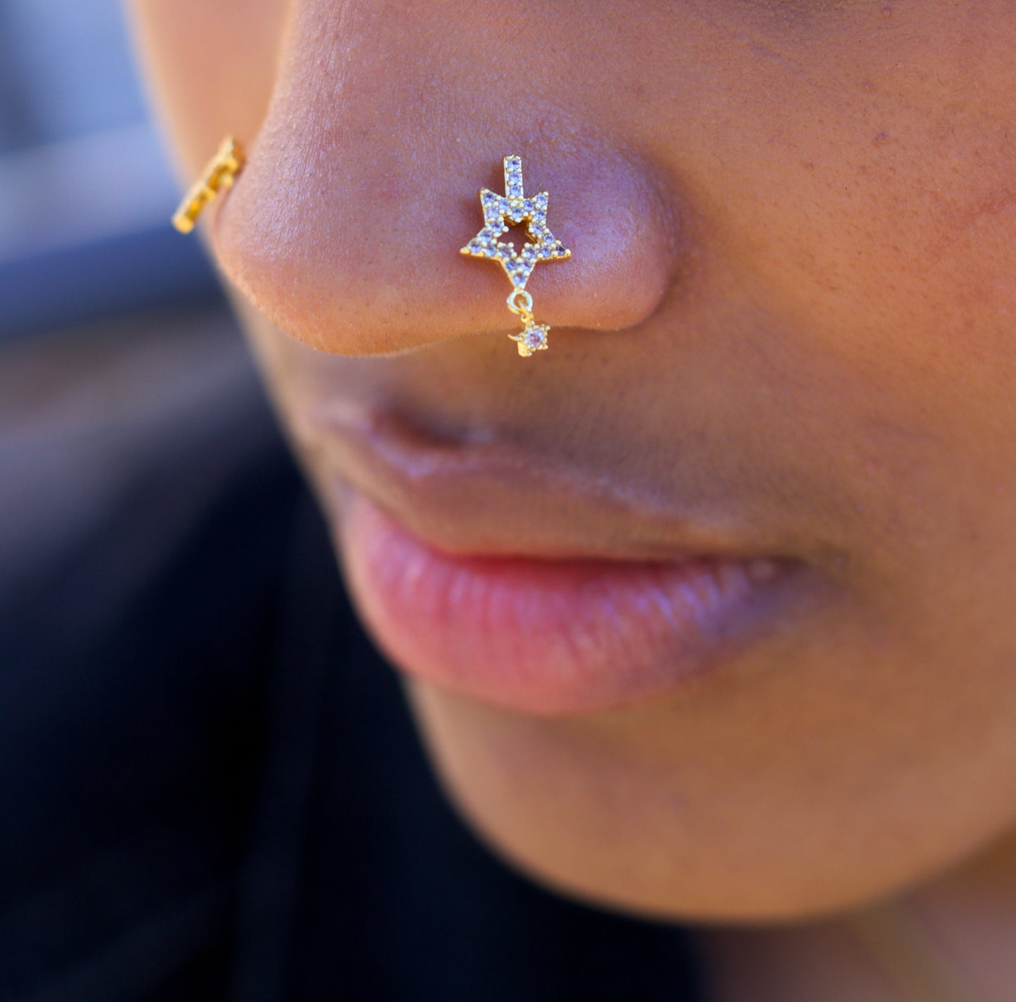 Starry Night Nose Ring